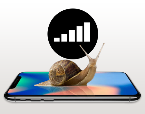 Slow Data Speed due to Low Signal Strength AND Low Signal Quality