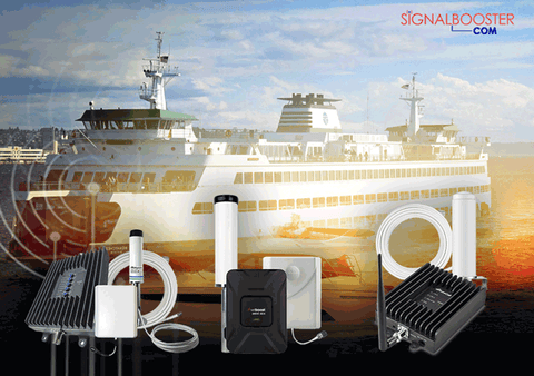 Cell Phone Signal Boosters for Boats and Ferries