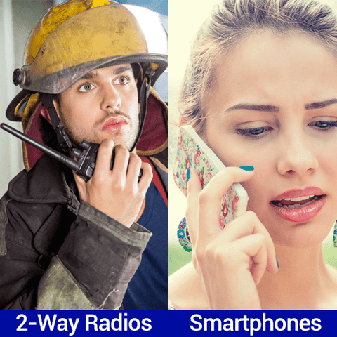 Dual Signal Booster System Covering Public Safety Radios + Smartphones