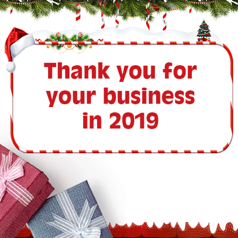 SignalBooster.com 2019 Holiday Shipping Schedule