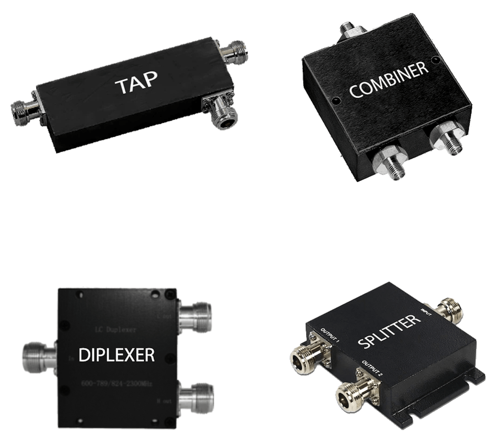 Difference Between Tap vs. Combiner vs. Diplexer vs. Splitter
