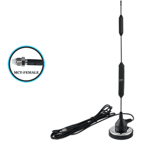 14 inches magnet mount antenna with MCT Female connector (SEM14MX)