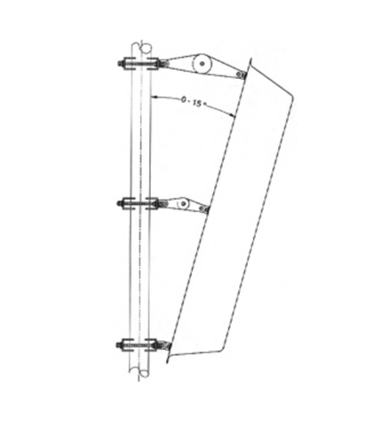 2-Point Antenna Mount with Downtilt Bracket Kit