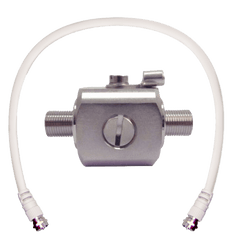 75 Ohm Lightning Surge Protector with Jumper / Patch Cable