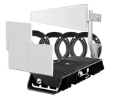 GCI Alaska Cel-Fi GO X 3 Directional Interior Antennae, and Yagi Exterior Antenna Home Office Building Cell Phone Signal Booster