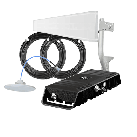 US Cellular Cel-Fi GO X One Omni Interior Antenna and Directional Exterior Antenna - Home/ Office Building Cell Phone Signal Booster