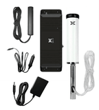 Cel-Fi GO+ Amplifier with AC & DC Power Supplies and Exterior Marine Antenna and Interior Patch Antenna with 18 inches cable.