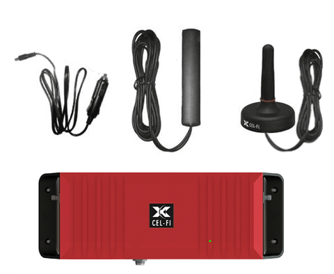 Cel-Fi Go Red with Vehicle Magnet Mount Antenna