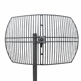 Cell Phone WiFi Parabolic Grid Antenna Rear View