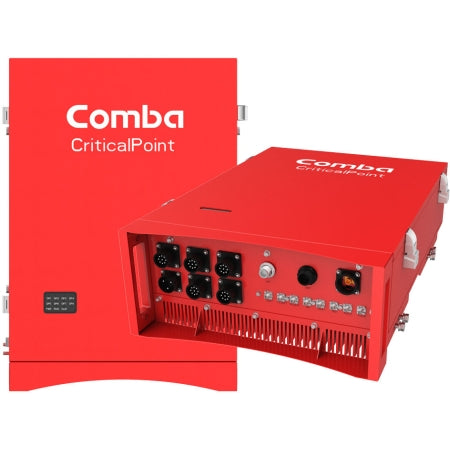 Comba CriticalPoint Public Safety Fiber DAS Class B 700/800MHz Master Unit (DC) with 4 optical ports, 3 sub-bands per band, -48VDC