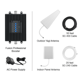Contents of SureCall Fusion Professional Cell Phone Signal Booster Kit