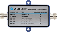 Channelized Filter to Block Band 5 Channel A (50 Ohm) | WilsonPro 860003 by Wilson Electronics / weBoost