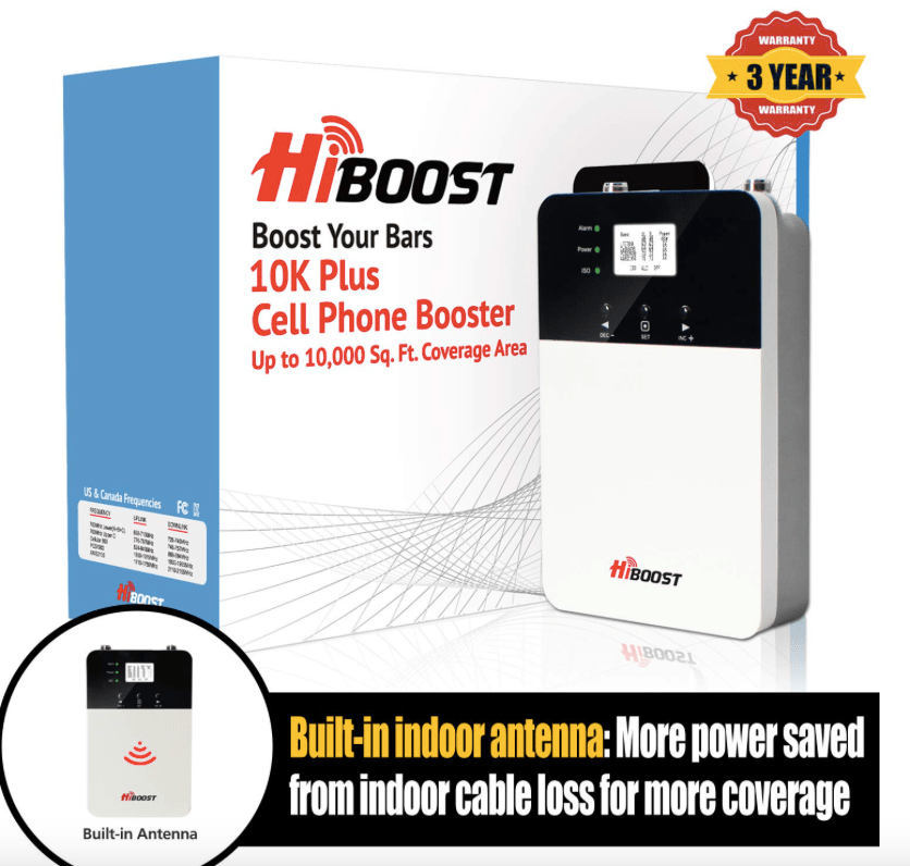 HiBoost 10K Plus with Built-In Server Antenna | F15GI-5S BTW