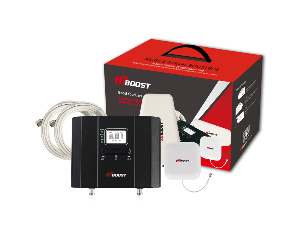 HiBoost Home 10K LCD Cell Signal Booster F15G-5S