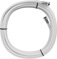 400 Equiv. White Coax Cable with N-Male Connectors (50 Ohm)