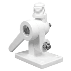 Marine Antenna Mount adjustment and cinching arms