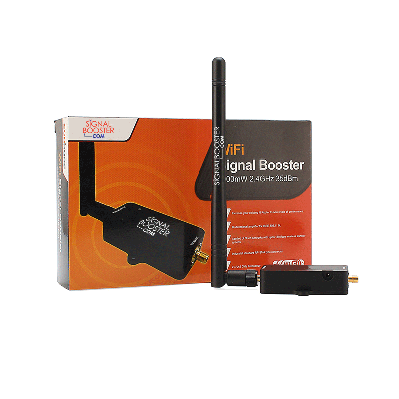 Easy Install Powerful WiFi Booster: 3-Watts / 35-dBm, 2.4 GHz