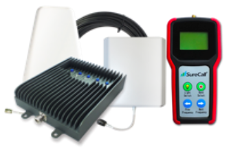 SureCall Fusion5s 2.0 w/Yagi & Panel Antennae plus Signal Meter