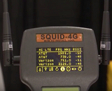 Squid 4G unit with antennas installed and LCD readout