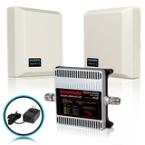 SmoothTalker Extreme Power Stealth X6-60 dB 4000 Ft² 3G 4G LTE 6 Band Building Signal Booster w/ 2 High Gain Directional Panel Antennae