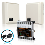 SmoothTalker Extreme Power Stealth X6-65 dB 7500 Ft² 3G 4G LTE 6 Band Building Signal Booster w/ 2 High Gain Directional Panel Antennae