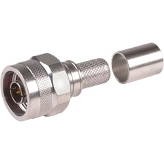 Solderless N Male Connector Crimp for 400 Series Cables