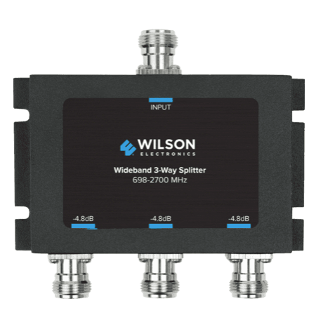 Three Way Splitter (50 Ohm) with N-Female Connector weBoost 859980 WilsonPro