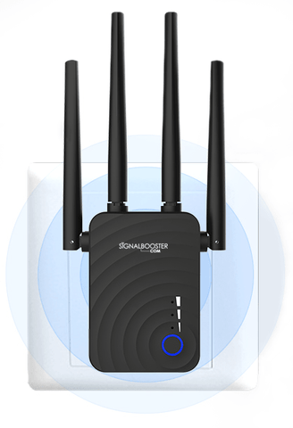 Wireless Extender & Router - WiFi Signal Booster, Amplifier, Repeater