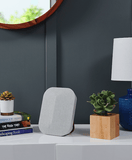 Elegant Fabric Covered Desktop Cellular Antenna Placed Elegantly For Boosting Signals.