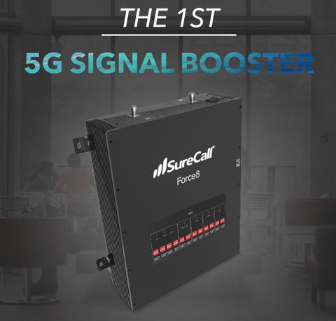 5G Cell Phone Signal Booster Introduced by SureCall