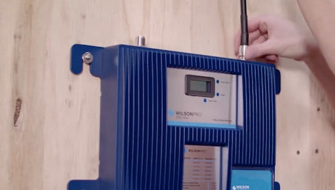 How many indoor antennas can one signal amplifier support?