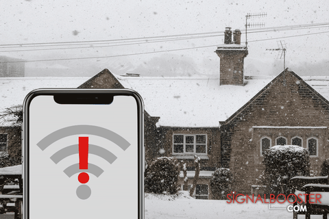 How winter weather hampers your connectivity.