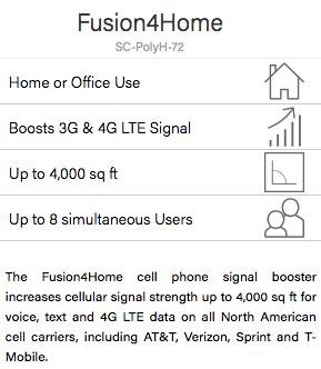 Review of SureCall Fusion4Home 3G & 4G Signal Booster for Small Areas