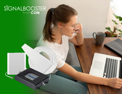 Work From Home Efficiently with a Cell Phone Signal Booster