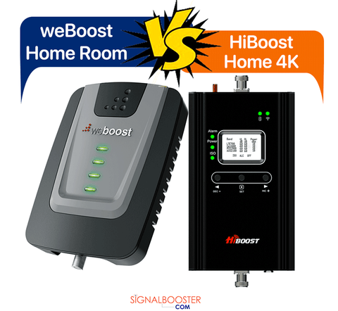 Differences in weBoost Home Room vs. HiBoost Home 4K