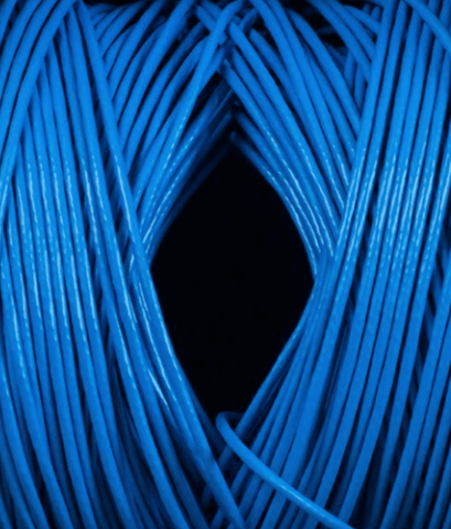 1000 Ft. Cat 6 Plenum Ethernet Network Cable, Blue, Unterminated