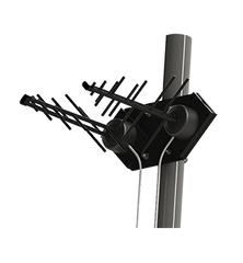 4G LTE 5G 600-6000 MHz Dual LPDA MIMO Antennas & Mounting Bracket