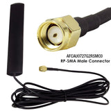 Covert Patch Antenna w/ Glass Mount for Cellular 2G, 3G, 4G, LTE, WiFi