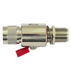 AFCLC03UMUFBO4 - Lightning Protector (50 Ohm): UHF Male (PL-259) to UHF Female (SO-239)