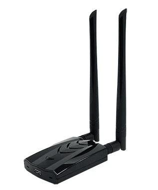 High Power Wide Range WiFi USB Adapter (2.4 & 5 GHz, 802.11