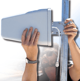 Mounting on pole: External Wide Band Directional Antenna (50 Ohm) | weBoost 314411