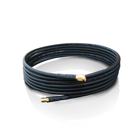 Antenna Extension Cable - 10 ft., 50 Ohm with RP-SMA and RJ-SMA Connectors
