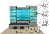 Cel-Fi QUATRA 1000 Active DAS Hybrid Cellular Solution for AT&T