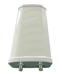 Cross Polarized 10 dBi Gain Sector Antenna 698-2700 MHz