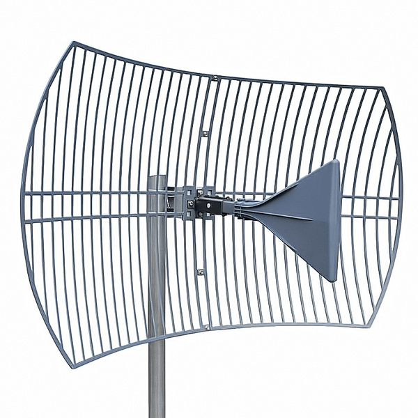 アンテナ Parabolic Grid Antenna GD57-21-FEED Griddy: The Grid Parabolic Antenna, 600 - 6500 MHz