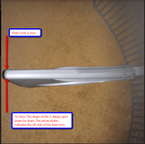 Drain Hole in 75 Ohm RF Boost Long Range Antenna for Cell & WiFi (Grid Parabolic)