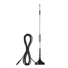 Vehicle Magnet Antenna, 12 in., Wideband 698-2700 MHz