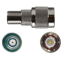 F-Female to TNC-Male Adapter / Connector