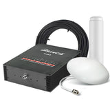 SureCall Force8 5G Signal Booster with Exterior Omni Antenna with ONE Interior ULTRA THIN Dome Antenna