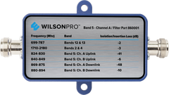 Channelized Filter to Block Band 5 Channel A (75 Ohm) | WilsonPro 860001 by Wilson Electronics / weBoost
